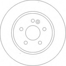 DF4150 TRW Тормозной диск