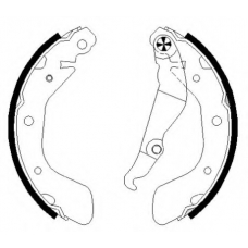 MFR719 MINTEX Комплект тормозных колодок