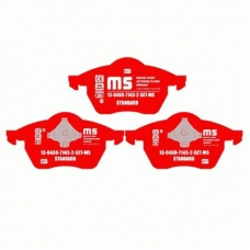 13046071432-SET-MS MASTER-SPORT Комплект тормозных колодок, дисковый тормоз