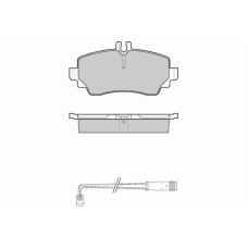 12-1015 E.T.F. Комплект тормозных колодок, дисковый тормоз