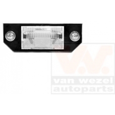 1862920 VAN WEZEL Фонарь освещения номерного знака