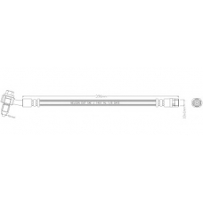 6095 REMKAFLEX Тормозной шланг