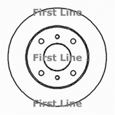 FBD009 FIRST LINE Тормозной диск