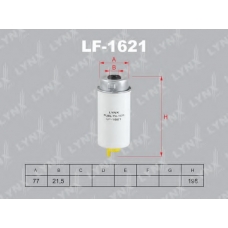 LF-1621 LYNX Фильтр топл. ford transit 2.2d-3.2d 06>