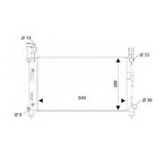 QER1904 QUINTON HAZELL Радиатор, охлаждение двигателя