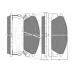 9457 OPTIMAL Комплект тормозных колодок, дисковый тормоз