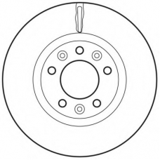 562733BC BENDIX Тормозной диск