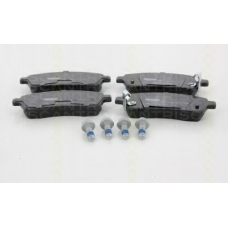 8110 10578 TRISCAN Комплект тормозных колодок, дисковый тормоз