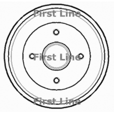 FBR918 FIRST LINE Тормозной барабан