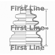 FCB2665 FIRST LINE Пыльник, приводной вал