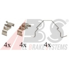 1652Q ABS Комплектующие, колодки дискового тормоза