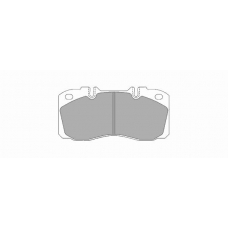 425.2 SIMER Комплект тормозных колодок, дисковый тормоз