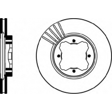 MDC1001 MINTEX Тормозной диск