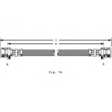 PHA170 TRW Тормозной шланг