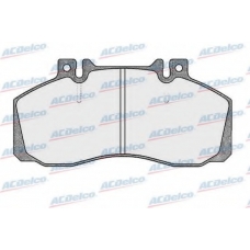 AC058360D AC Delco Комплект тормозных колодок, дисковый тормоз