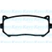 BP-4005 KAVO PARTS Комплект тормозных колодок, дисковый тормоз