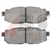 37670 ABS Комплект тормозных колодок, дисковый тормоз