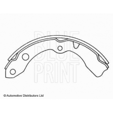 ADD64102 BLUE PRINT Комплект тормозных колодок