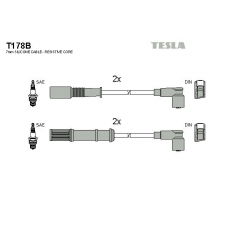 T178B TESLA Комплект проводов зажигания