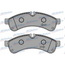 AC0581461D AC Delco Комплект тормозных колодок, дисковый тормоз