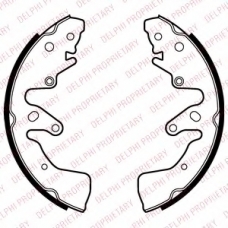 LS2024 DELPHI Комплект тормозных колодок