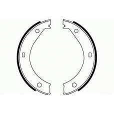 5182172 GIRLING Комплект тормозных колодок, стояночная тормозная с