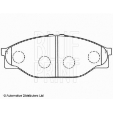 ADT342123 BLUE PRINT Комплект тормозных колодок, дисковый тормоз