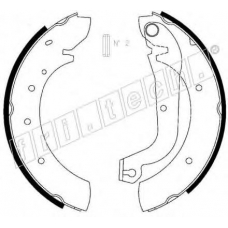 1034.092 fri.tech. Комплект тормозных колодок