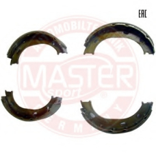 03013703972-SET-MS MASTER-SPORT Комплект тормозных колодок