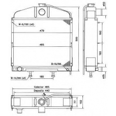 52209 NRF Радиатор, охлаждение двигателя