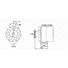 943356817010 MAGNETI MARELLI Генератор