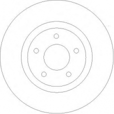 DF4219 TRW Тормозной диск