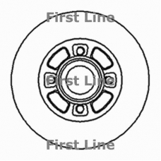 FBD814 FIRST LINE Тормозной диск