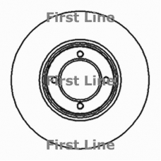 FBD250 FIRST LINE Тормозной диск