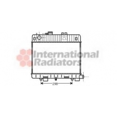 06002112 VAN WEZEL Радиатор, охлаждение двигателя