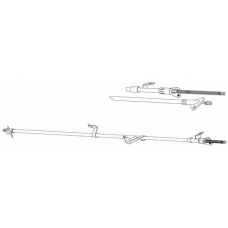 TO02207 CEF Трос, стояночная тормозная система