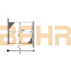2108927 BEHR Radiator