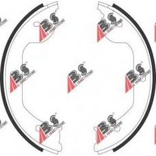 9109 ABS Комплект тормозных колодок, стояночная тормозная с