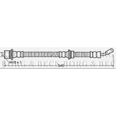 BBH7342 BORG & BECK Тормозной шланг