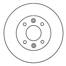 561336BC BENDIX Тормозной диск
