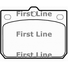 FBP1521 FIRST LINE Комплект тормозных колодок, дисковый тормоз