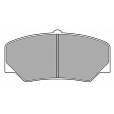FBP-0498 FREMAX Комплект тормозных колодок, дисковый тормоз