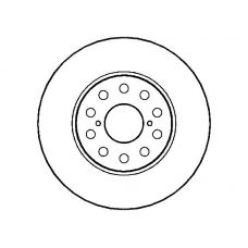 NBD696 NATIONAL Тормозной диск