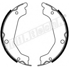 1046.219 fri.tech. Комплект тормозных колодок, стояночная тормозная с