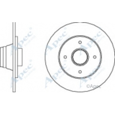 DSK251 APEC Тормозной диск