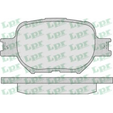 05P837 LPR Комплект тормозных колодок, дисковый тормоз