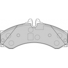 DBP221879 DURON Комплект тормозных колодок, дисковый тормоз