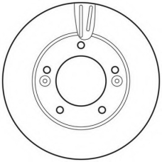 562818JC JURID Тормозной диск