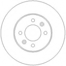 AC2286D AC Delco Тормозной диск