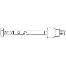 1567 FRAP Осевой шарнир, рулевая тяга
